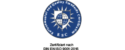 Zertifikat nach DIN EN ISO 9001:2015